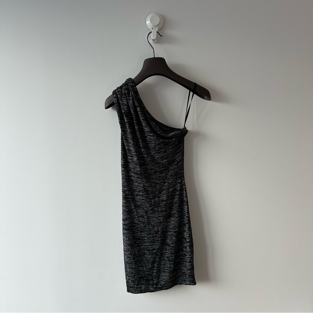 WILFRED FREE | One shoulder body con mini dress | XS